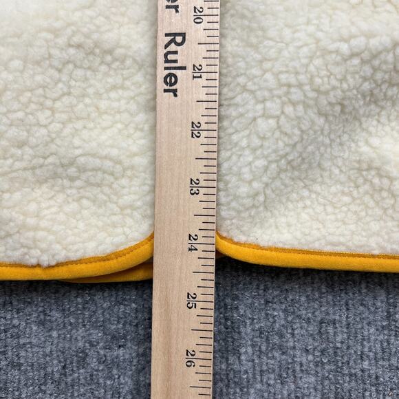 Fjallraven Sherpa Jacket Women's Medium Ivory Mock Neck Raglan Sleeve Full Zip - Picture 7 of 7